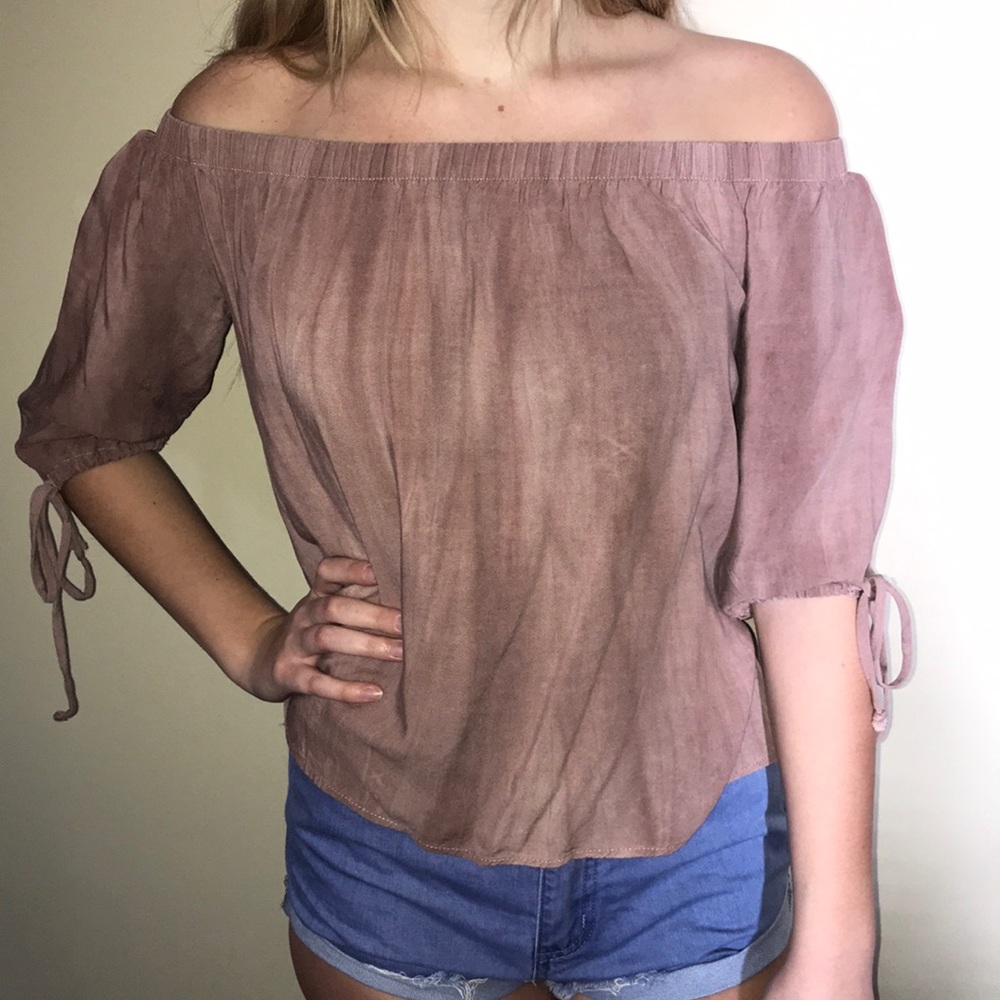 Charlotte Russe Off The Shoulder Top
